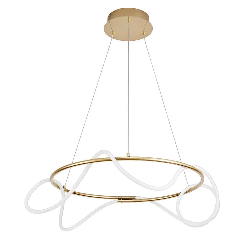 Tiriac LED Hängeleuchte Metall Ø 70cm