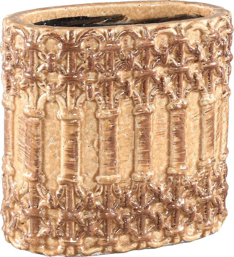 Bloempot Moroni ovaal M 13,5x24x22 cm
