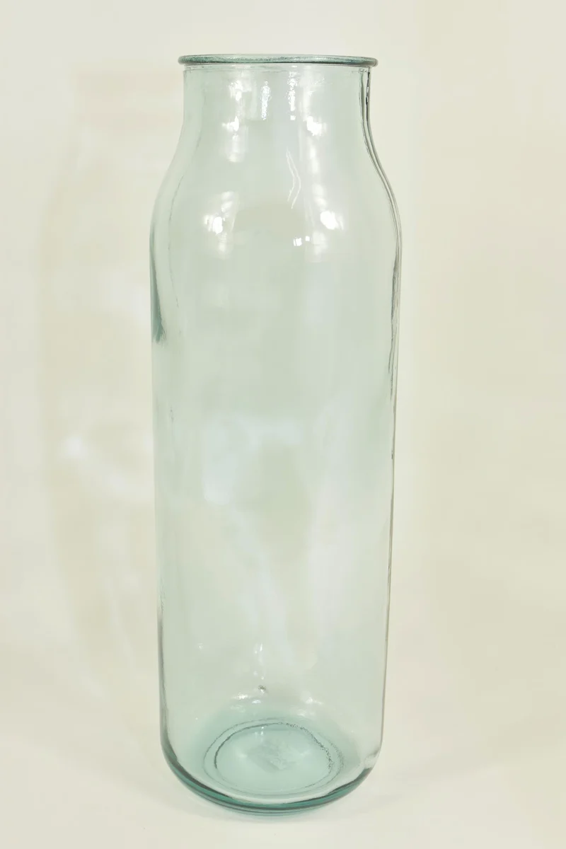 Vaas Milk helder recycleglas D14 H45cm
