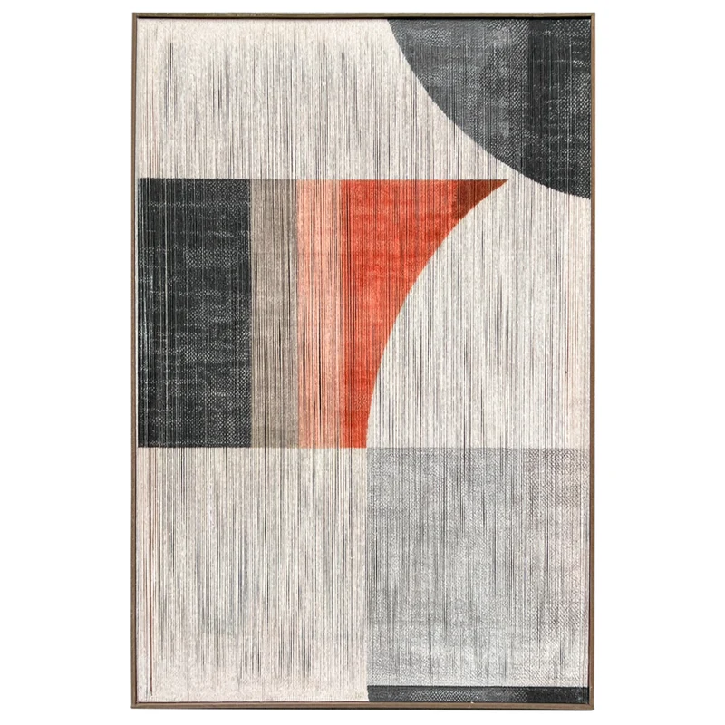 Schilderij draad modern 56x84x2,5cm B