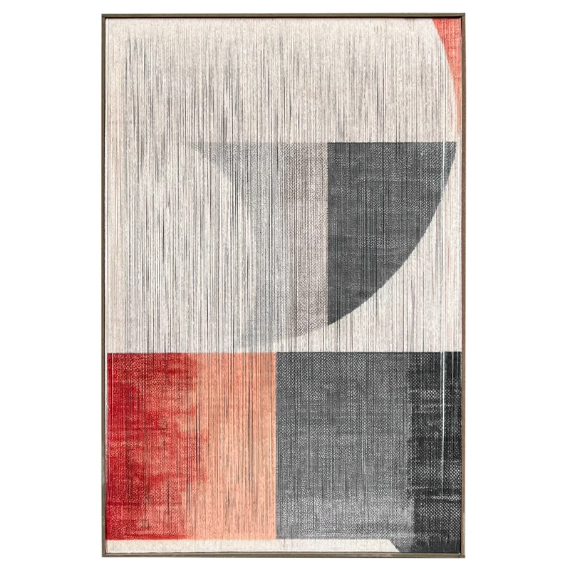 Schilderij draad modern 56x84x2,5cm A