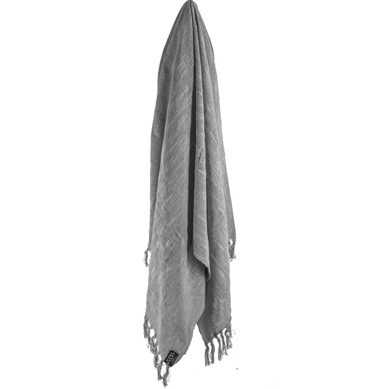 Plaid Cosy 130x160cm light grey