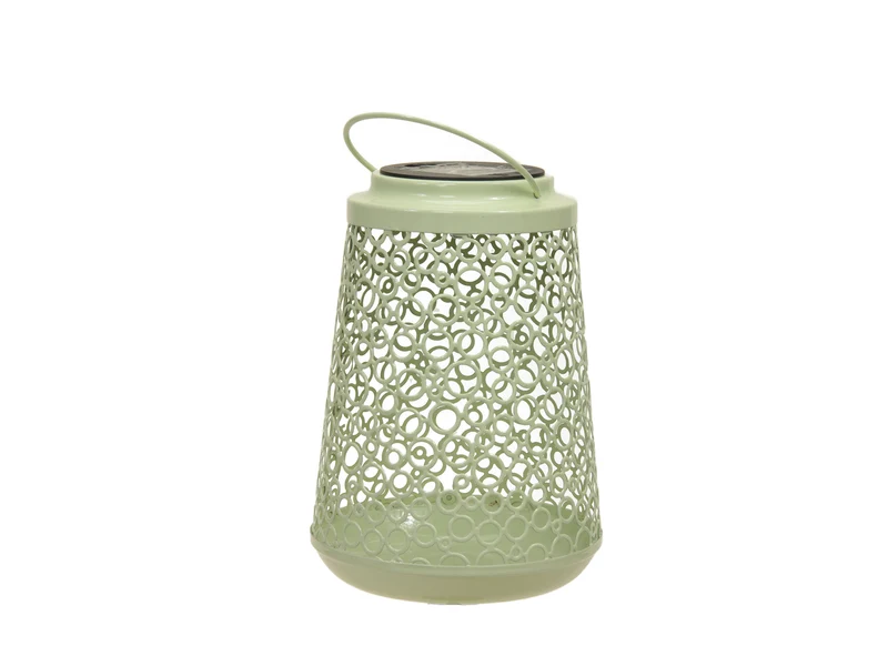 pc. 1 solar lantarn Ø 13x18 cm green