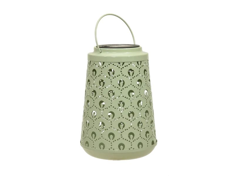 pc. 1 solar lantarn green Ø 13x18 cm
