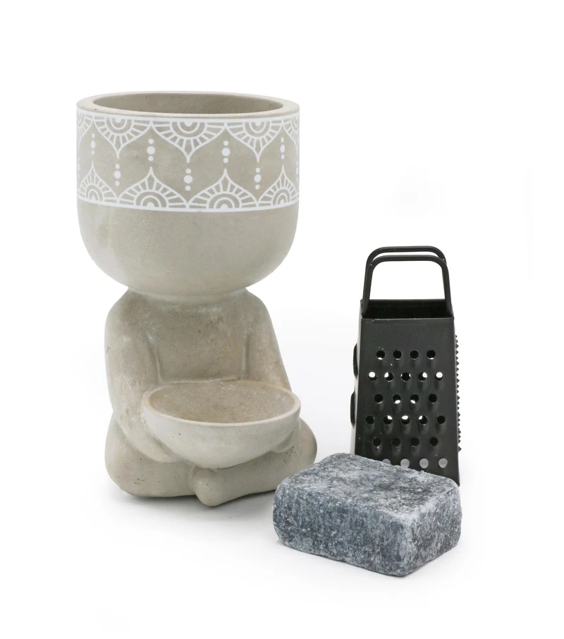 With Love, seasons gift box Buddha grey musk
