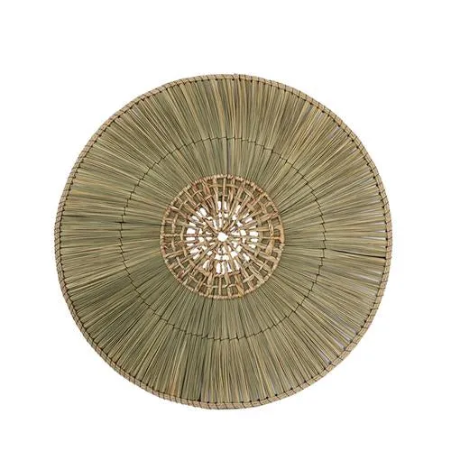 Wall Deco Canoas Grass Ø78cm Natural