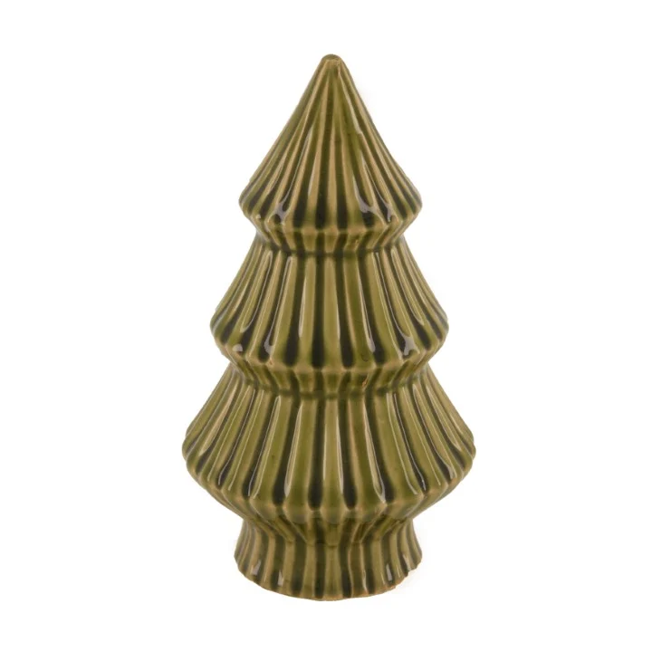Tree ceramic Ø11.5x20cm Green