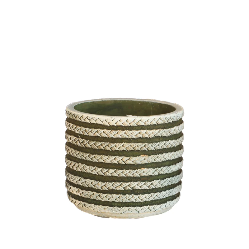 Pot Raf olive Ø10 h.8,5 cm