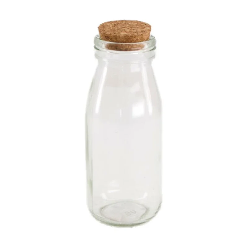 Bottle glass Ø6x14.5cm Transparent