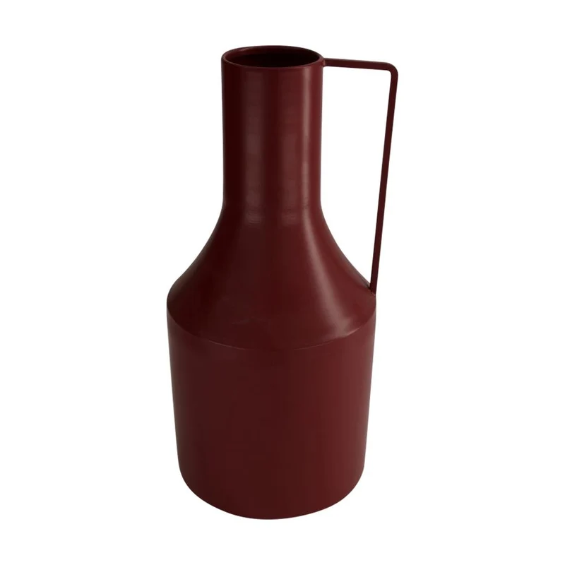 Bottle iron Ø15x33.5cm Burgundy