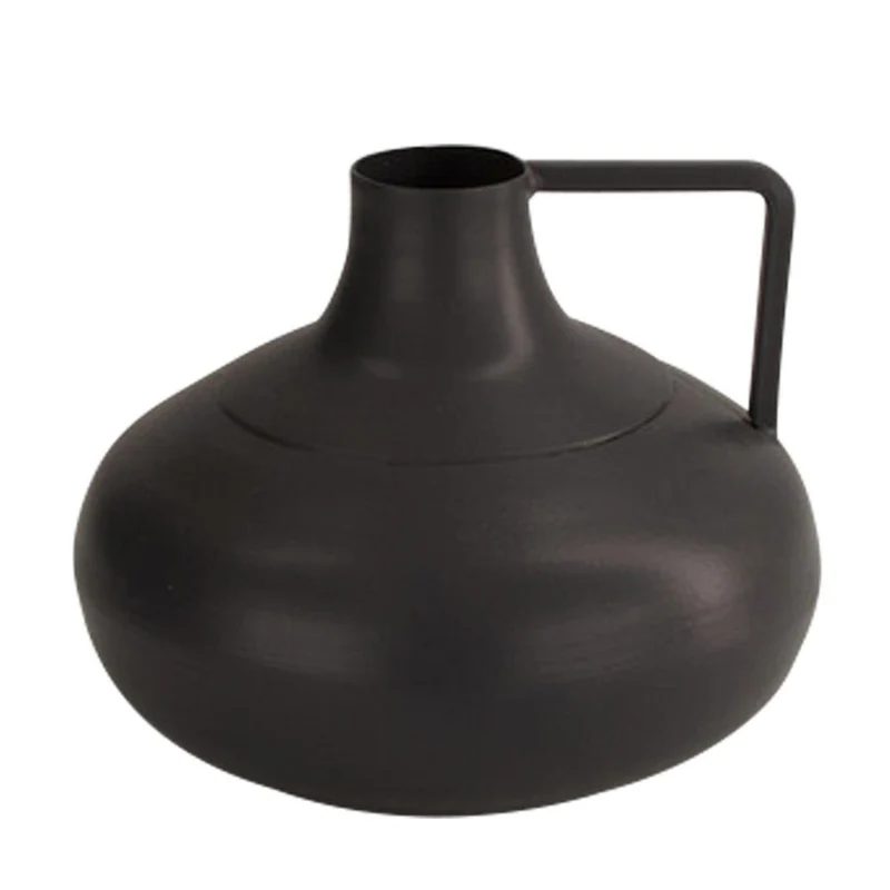 Bottle iron Ø13x10.5cm Grey
