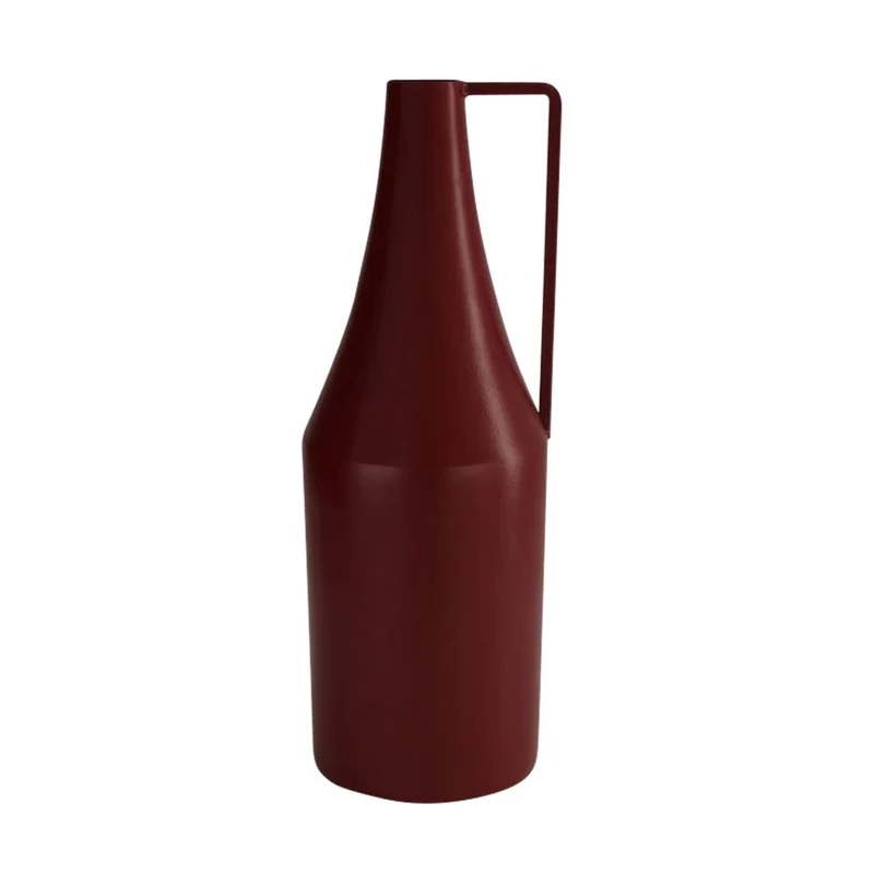 Bottle iron Ø10x29cm Burgundy