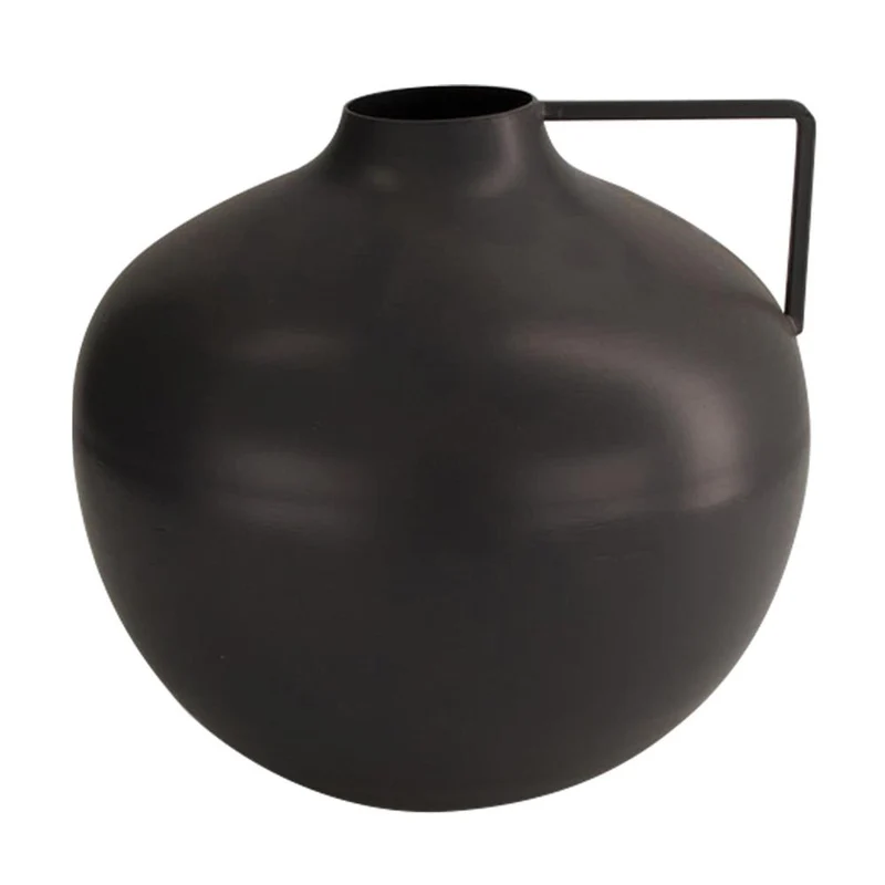 Bottle iron Ø20x19cm Grey