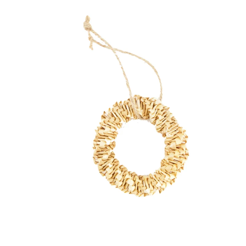 Wreath grass Ø8x2cm Natural