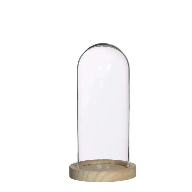 stolp met houten voet Ø10 hoogte 20 cm