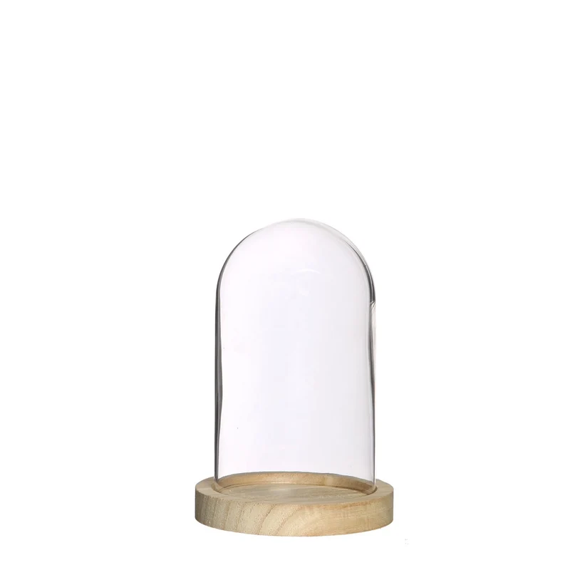 stolp met houten voet Ø10 hoogte 15 cm