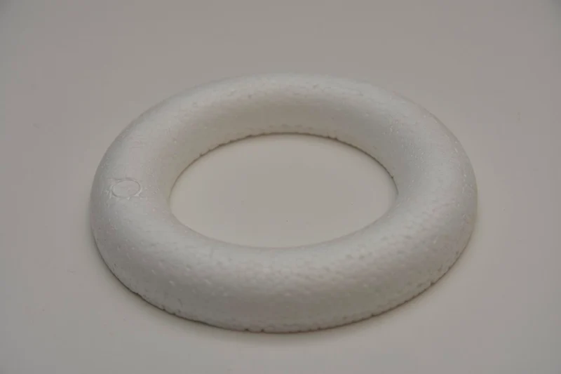 RING Ø 15 x 3 cm half rond styropor