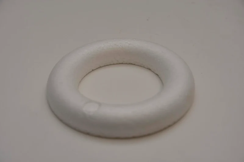 RING Ø 12 x 2 cm half rond styropor