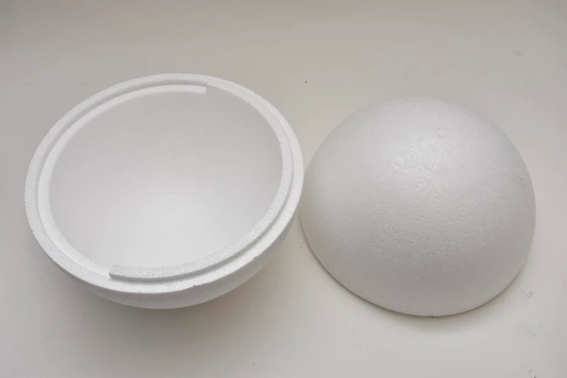 BOL Ø 25 cm hol styropor