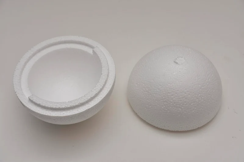 BOL Ø 15 cm hol styropor