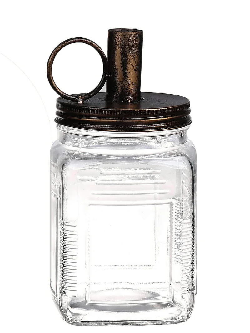 Kandelaar Cantrall d9.2/10xh20.5 cm helder glas