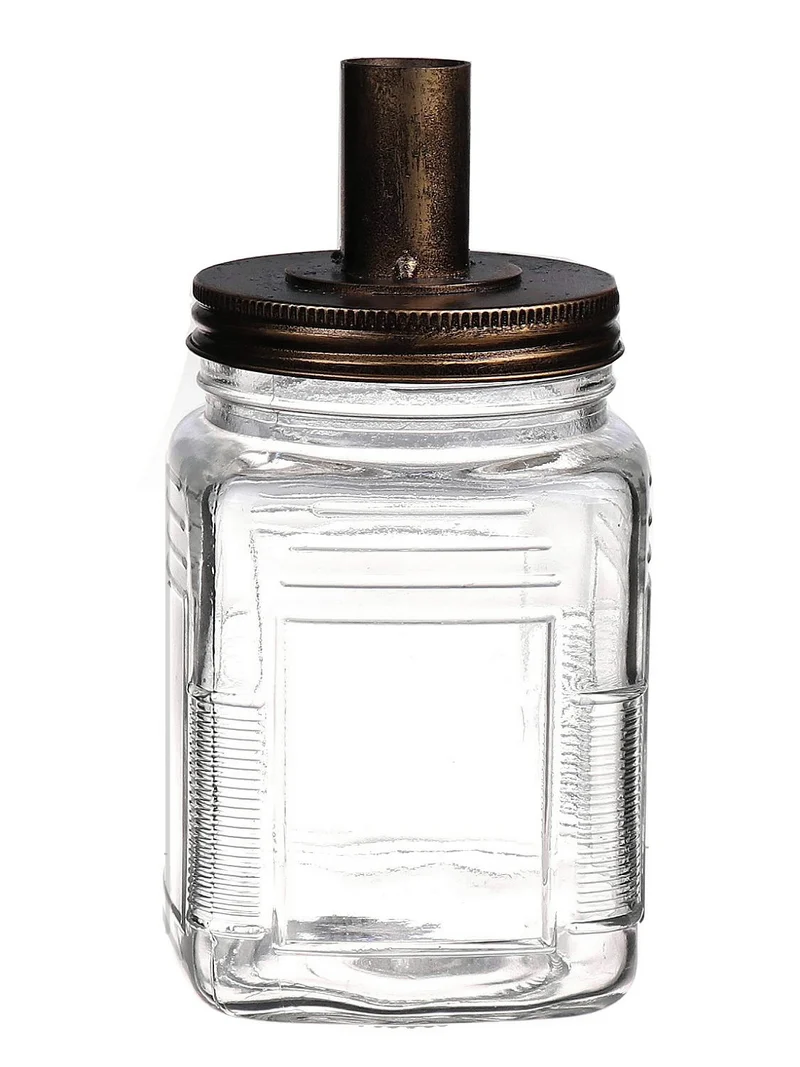 Kandelaar Cantrall d8/9.5xh18.5 cm helder glas