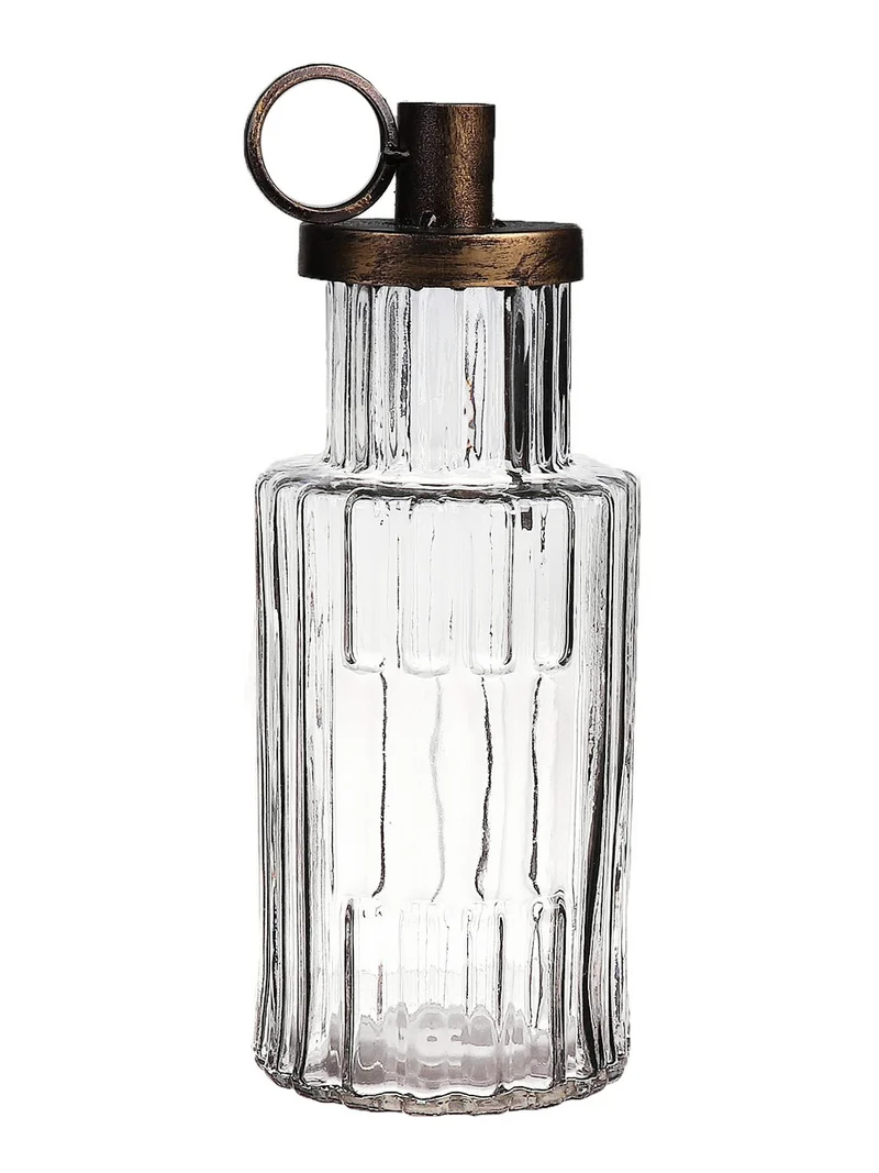 Kandelaar Cantrall d6.5/10xh26 cm helder glas