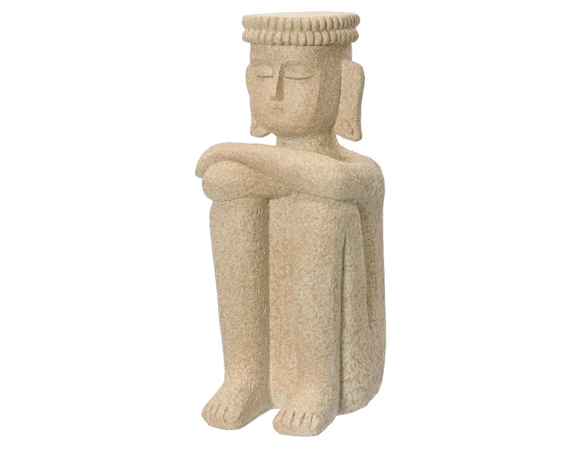 Figuur polyresin off-white L.11cm x W.9cm x H.22cm