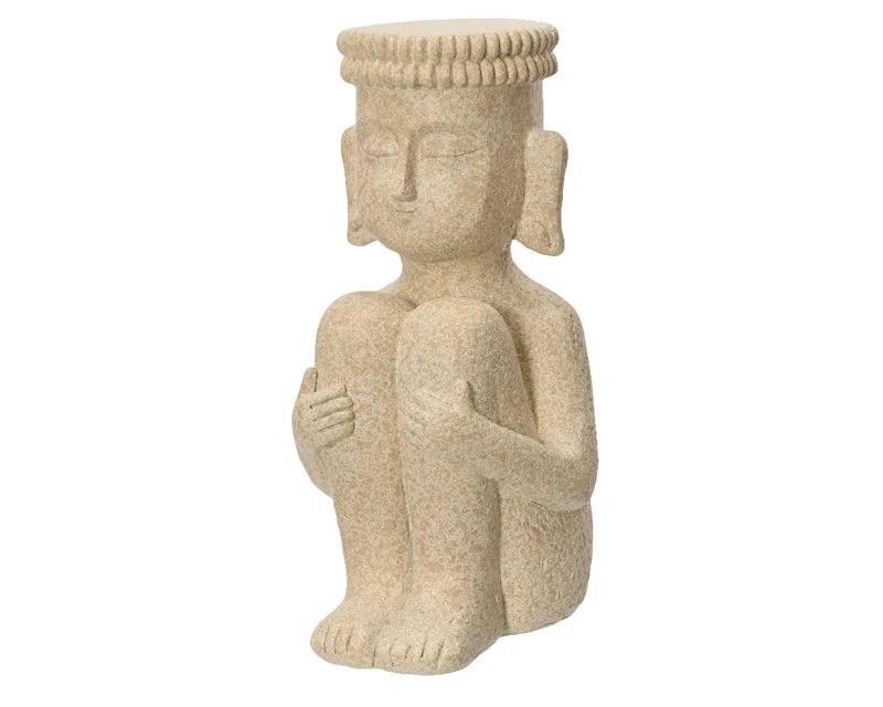 Figuur polyresin off-white L.10cm x W.8cm x H.16cm