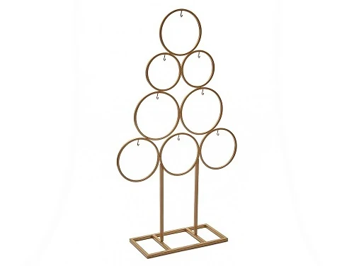 Frame Tree of circles 43x78cm gold