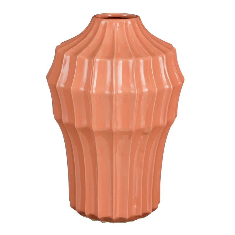 Pippa vaas roze - h40xd27cm