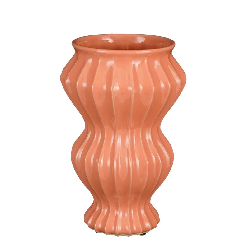 Pippa vaas roze - h32xd21cm