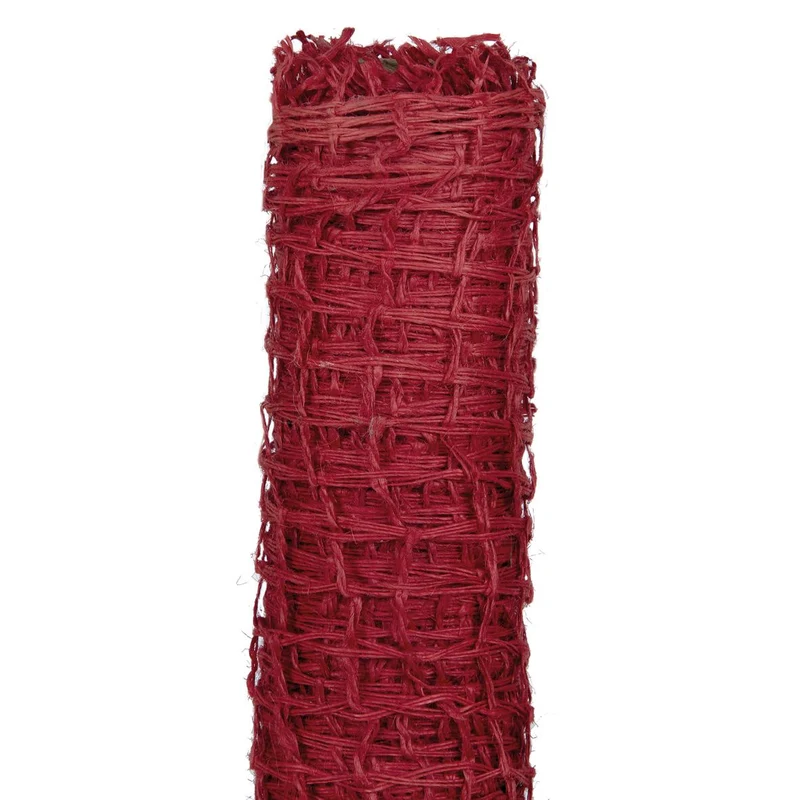 JUTE NET 60CM 5MTR RED