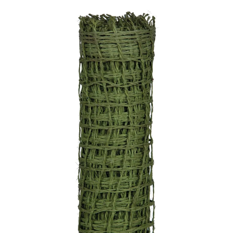 JUTE NET 60CM 5MTR OLIVE GREEN