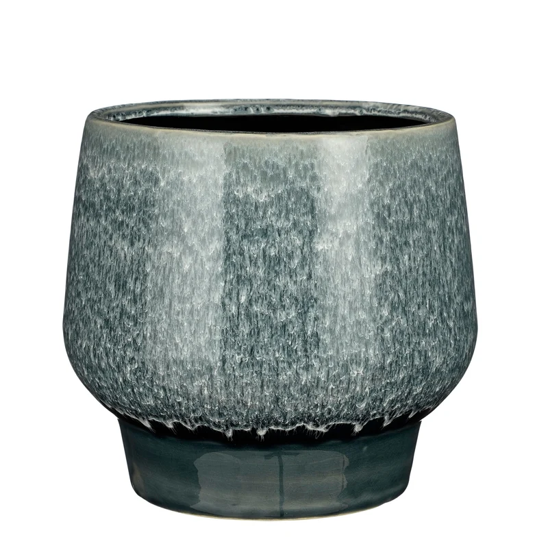 Monta pot rond d.blauw - h20xd22cm
