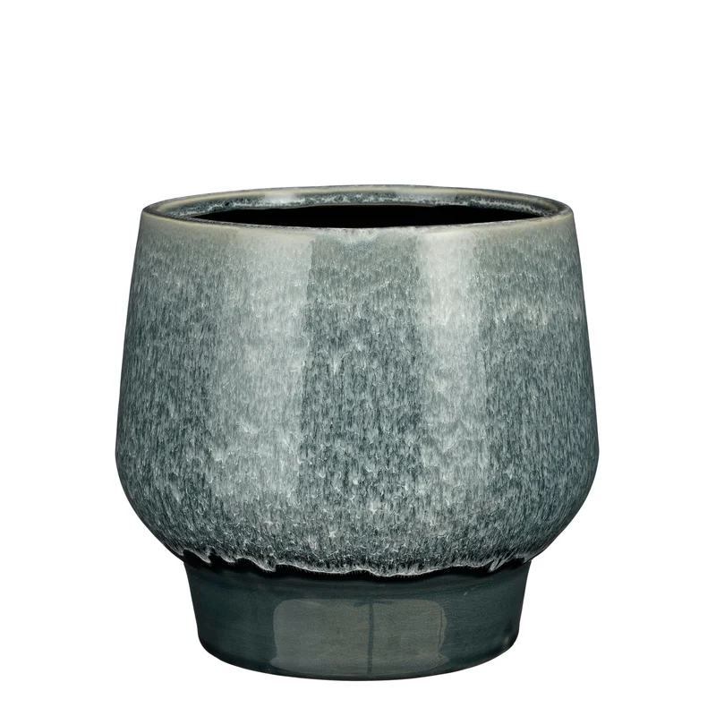 Monta pot rond d.blauw - h17xd19,5cm