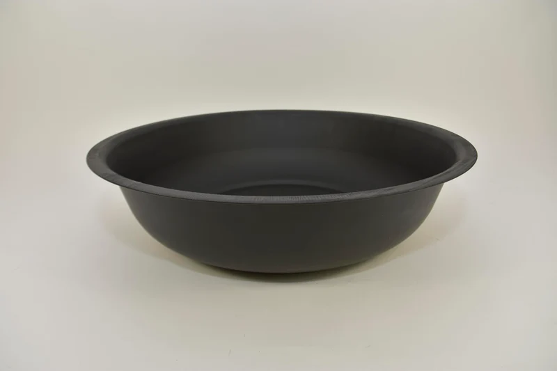 Zinkschaal Matzwart D53 H13cm