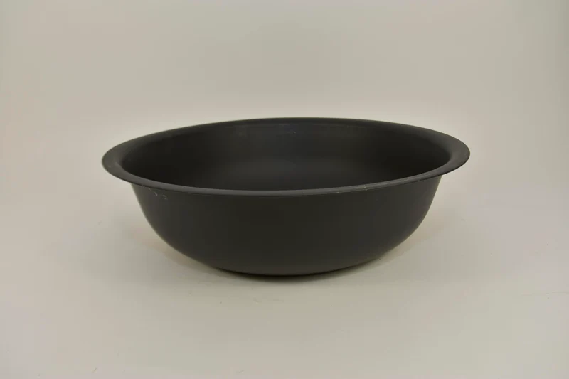 Zinkschaal Matzwart D48 H13cm