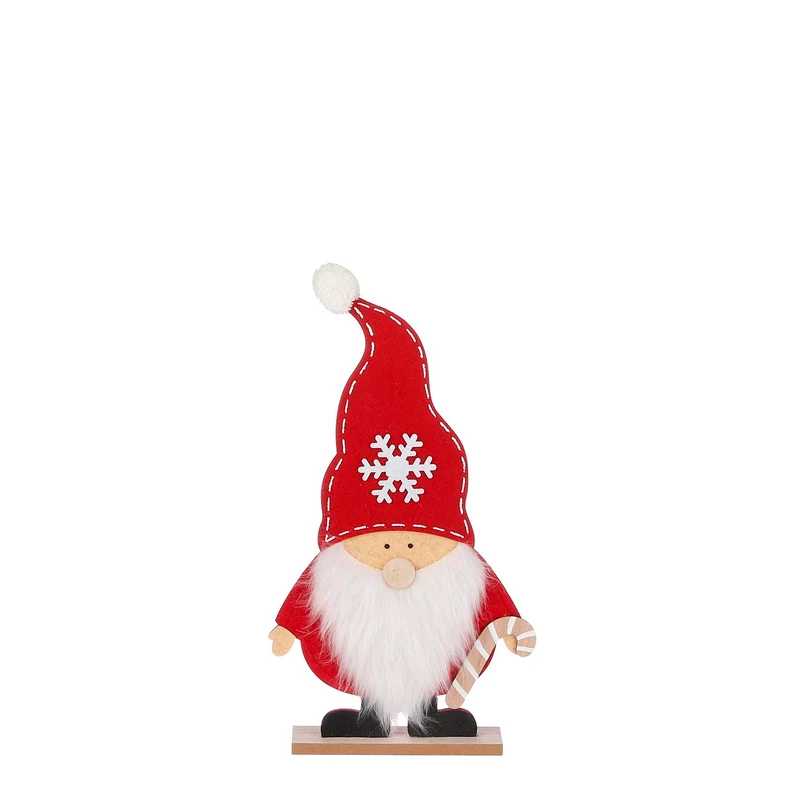Kerstman rood - l20xb5xh36cm