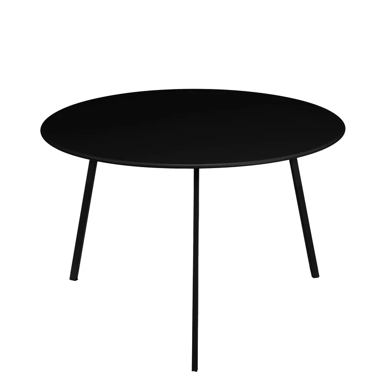 Seatle bijzettafel zwart - h38xd58cm