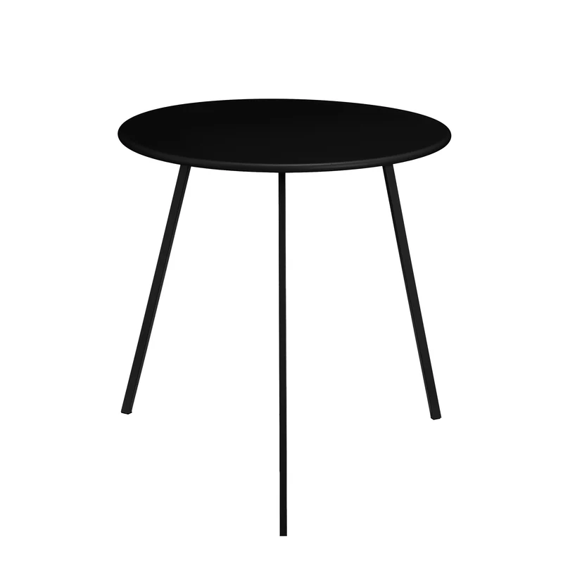 Seatle bijzettafel zwart - h50xd50cm
