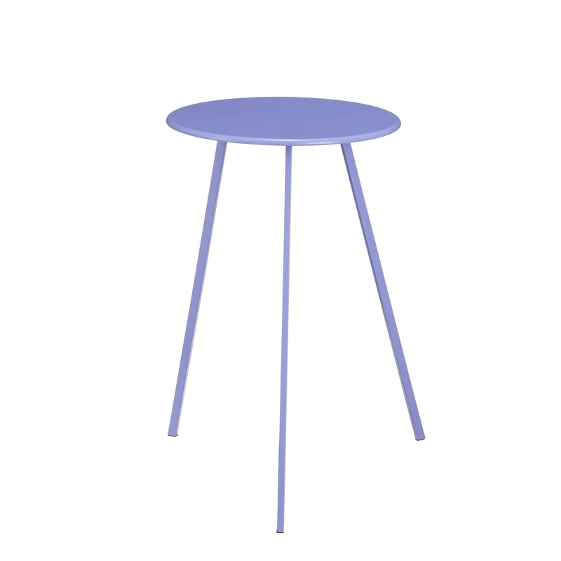 Seatle bijzettafel lila - h58xd38cm