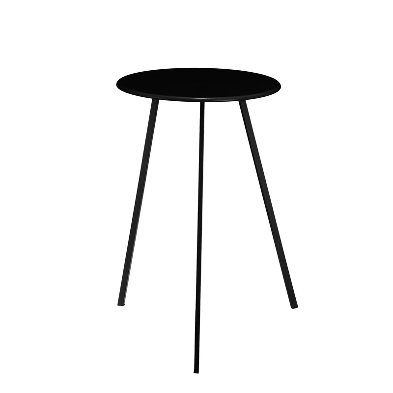 Seatle bijzettafel zwart - h58xd38cm