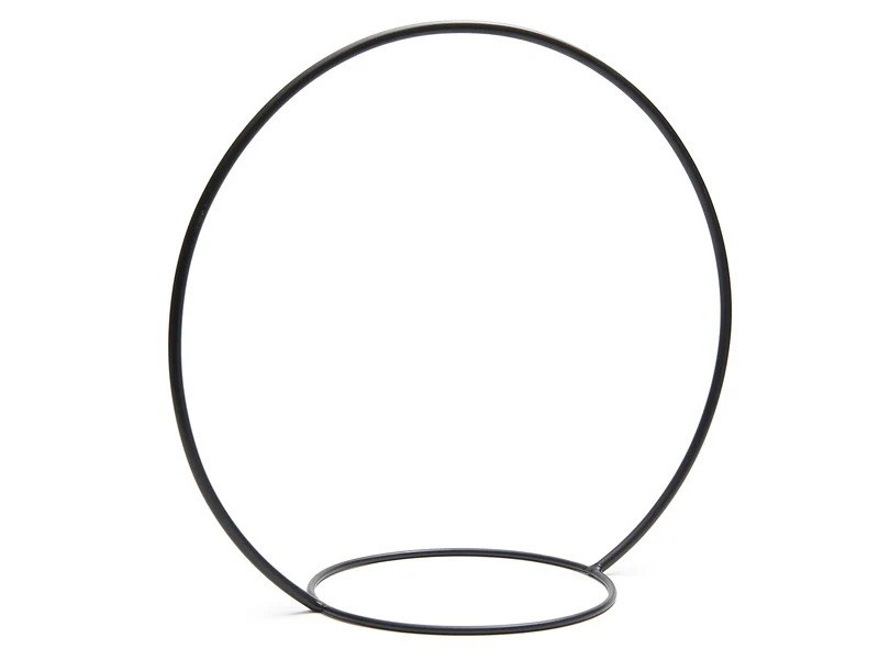 Hanging circle 50cm black