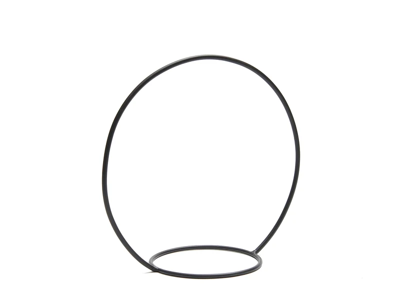 Hanging circle 30cm black