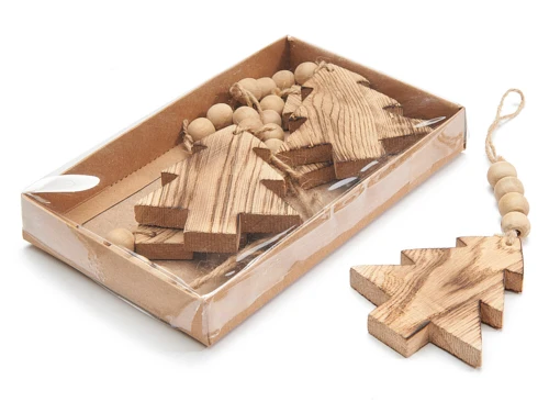 Oak tree hanging 8cm 4pcs