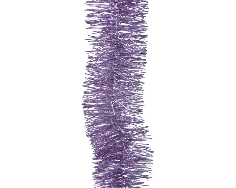 Kerstboom guirlande pvc crystal lilac dia7 L270 cm