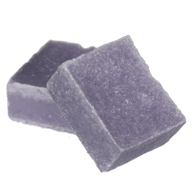 Amberblok lavender 4x3x2cm Display á 24 stuks