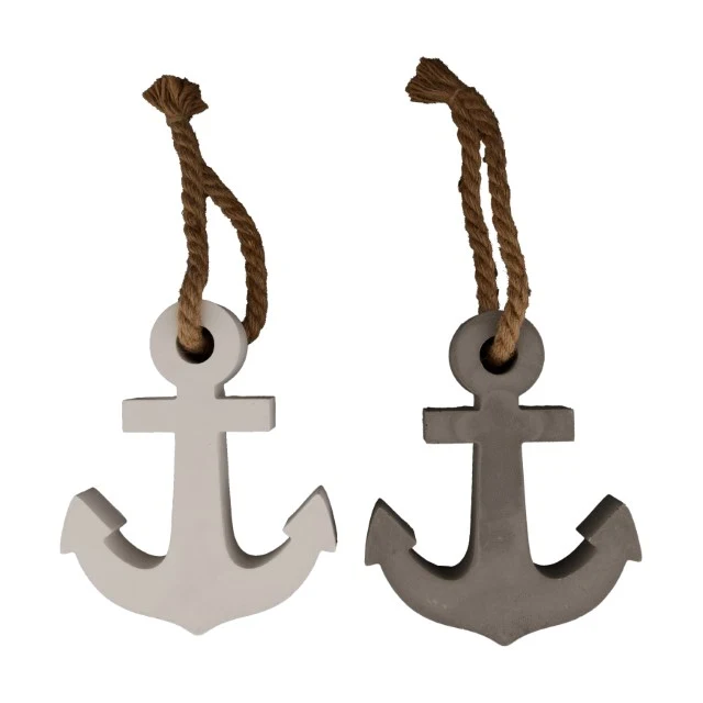 Anchor cement 18x5x22cm Grey/White mix
