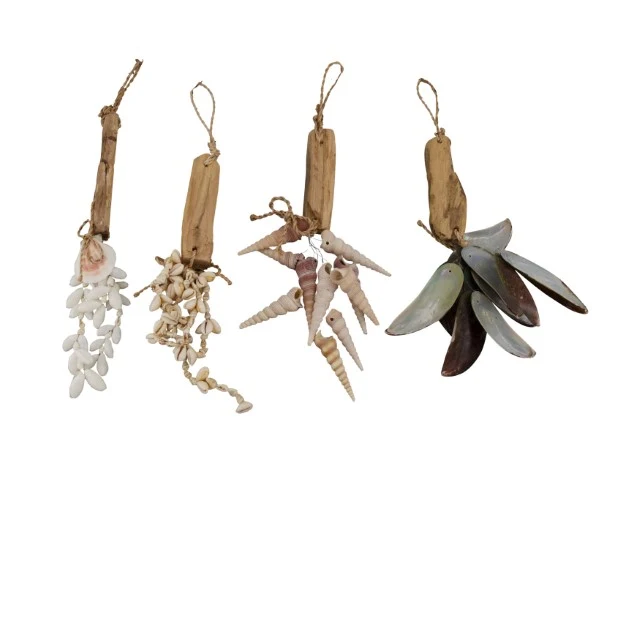 Hanger nature 4x7x38cm Natural mix